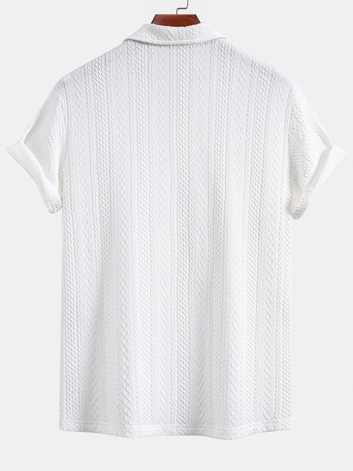 Gilbert® | Polo en tricot jacquard texturé