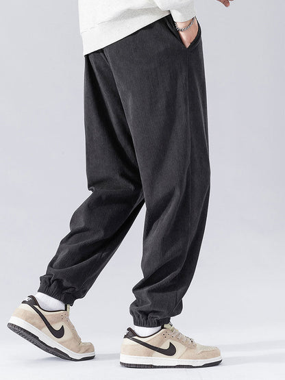 Bardrick® | Pantalon de jogging en velours côtelé avec cordon de serrage