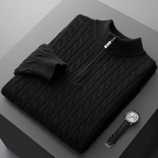 Chance® | Pull zippé en cachemire de luxe