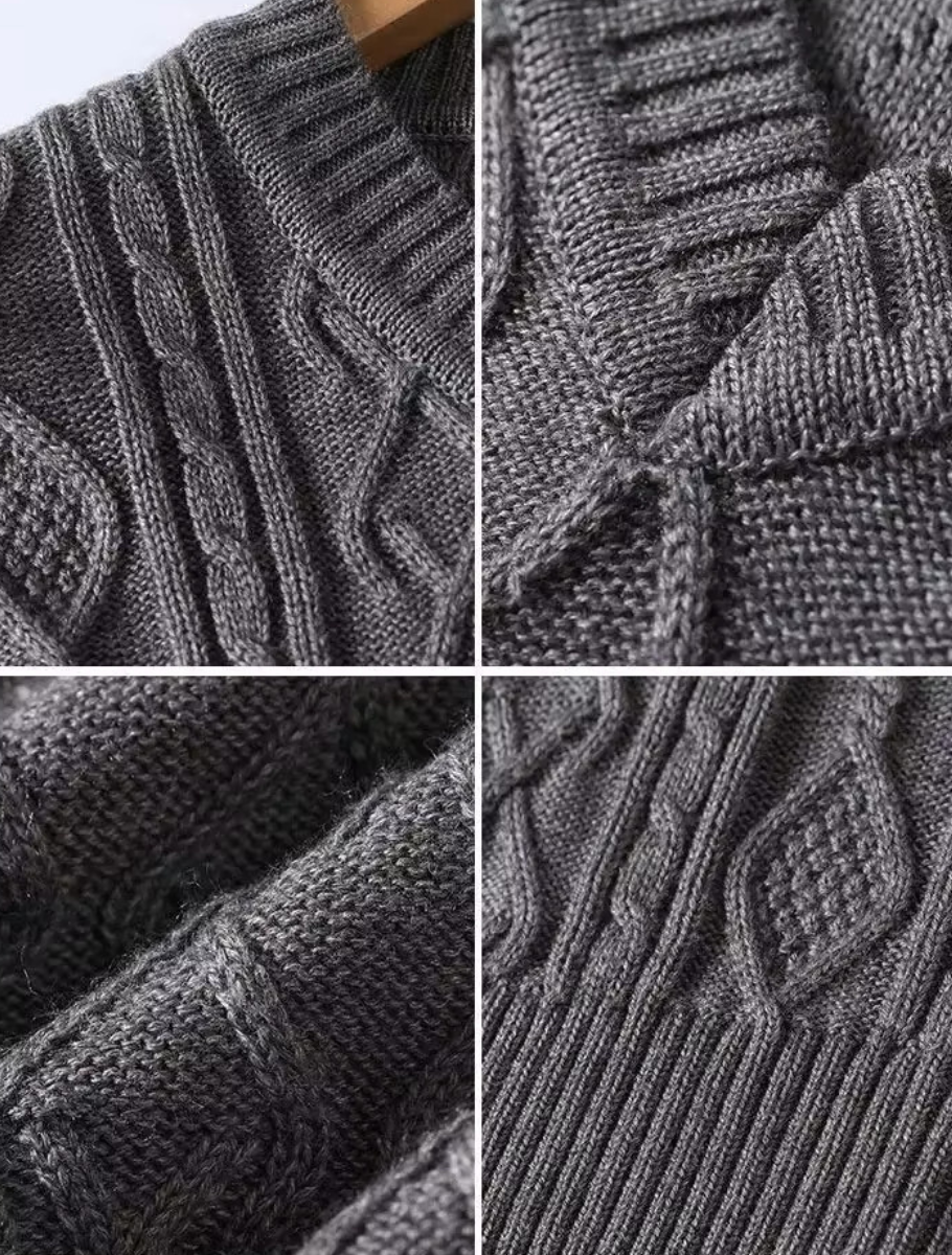 Éléazar® | Pull Jacquard De Luxe Pour Homme