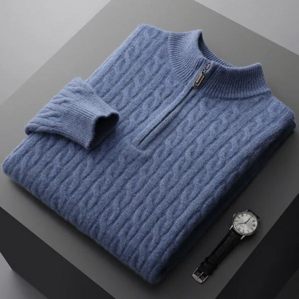 Chance® | Pull zippé en cachemire de luxe