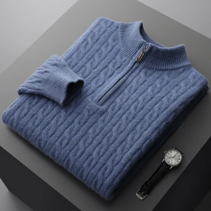 Chance® | Pull zippé en cachemire de luxe