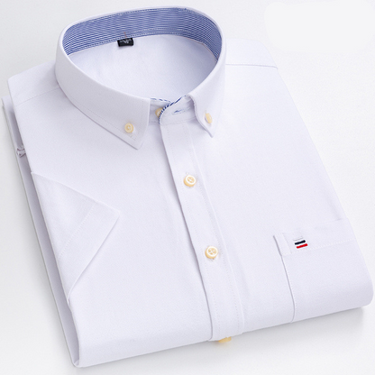 Icare® | Chemise pour hommes à manches courtes avec poche poitrine