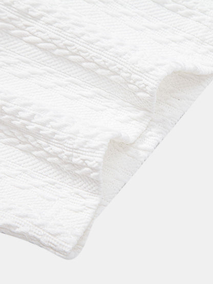 Gilbert® | Polo en tricot jacquard texturé