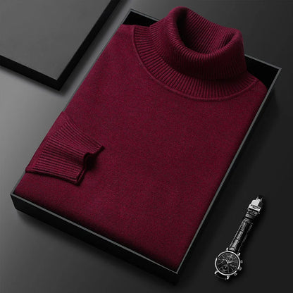 Edgardo® | Pull à col roulé en cachemire de luxe