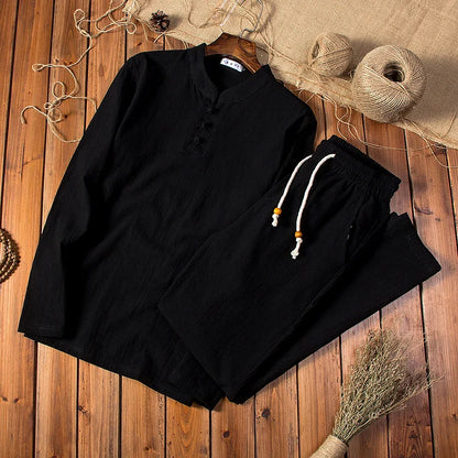 Gallagher® | Ensemble 2 pièces composé d'une chemise à manches longues et d'un pantalon à taille élastique