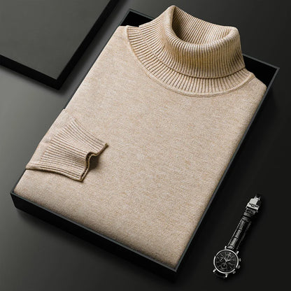 Edgardo® | Pull à col roulé en cachemire de luxe