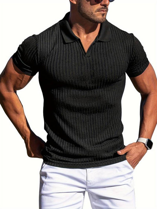 Hamish® | Polo coupe slim côtelé