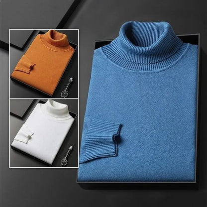 Edgardo® | Pull à col roulé en cachemire de luxe
