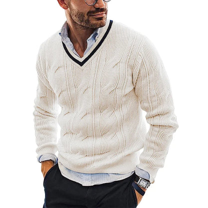 Eloy® | Pull And Tricot Coupe Slim Col V