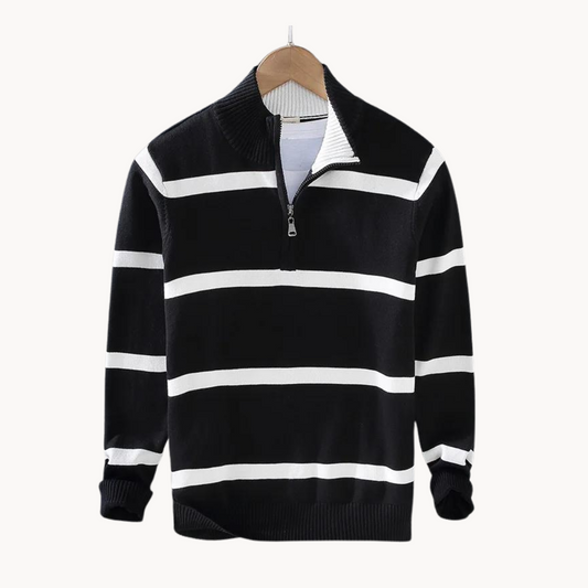 Clarence® | Pull à moitié zippé à la mode