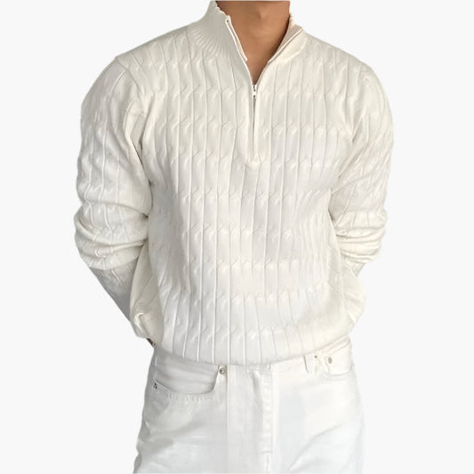 Hêtre® | Pull demi-zippé