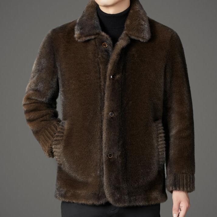 Steven® | Manteau Court De Luxe En Fourrure De Vison