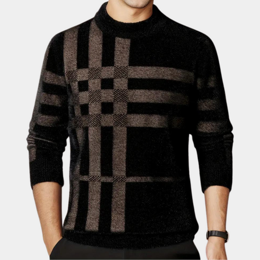 Matthew® | Pull en maille extensible et confortable pour homme