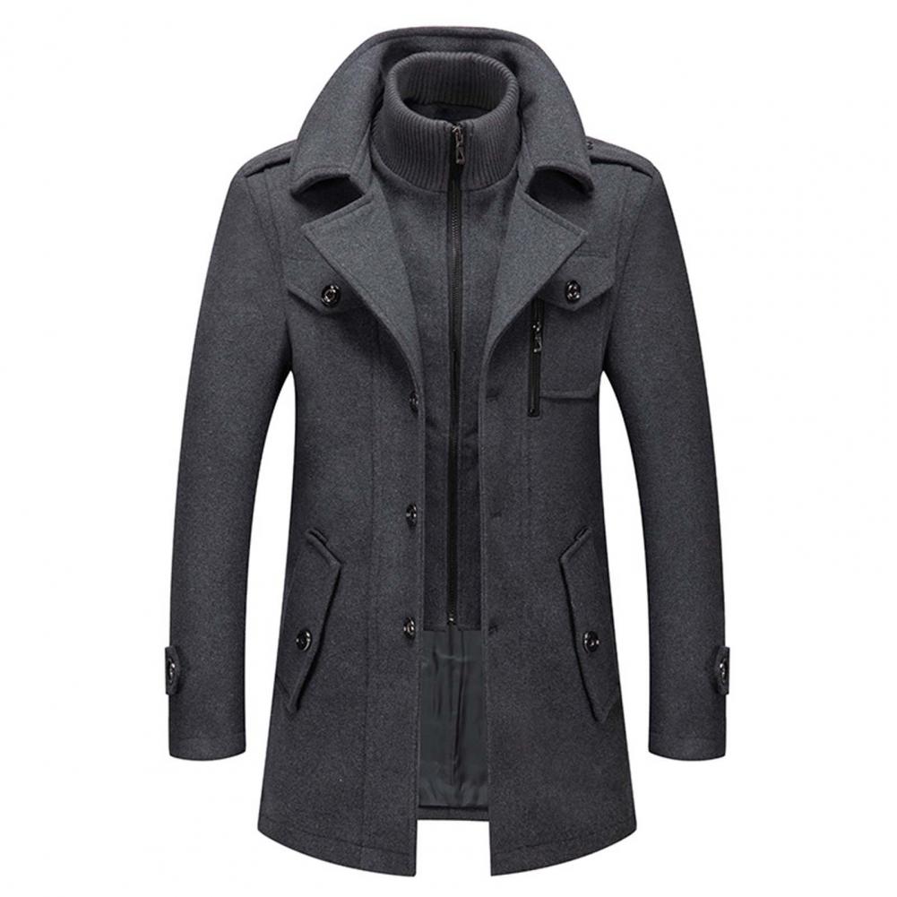Iain® | Manteau en laine mélangée