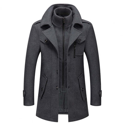 Iain® | Manteau en laine mélangée