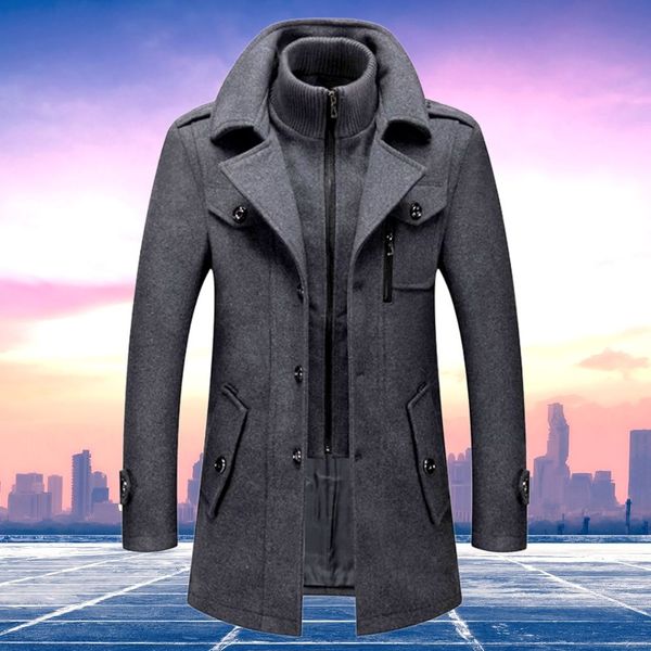 Iain® | Manteau en laine mélangée