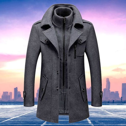Iain® | Manteau en laine mélangée
