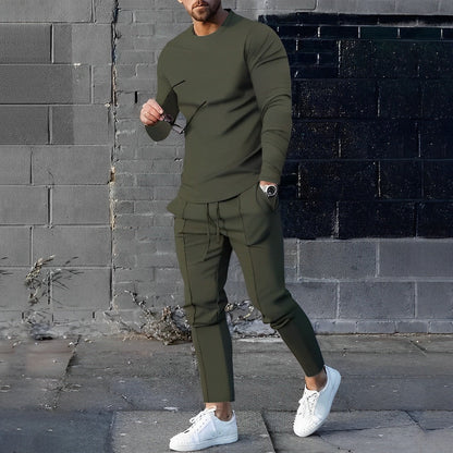 Adler® | Pull chaud tendance avec pantalon pour homme