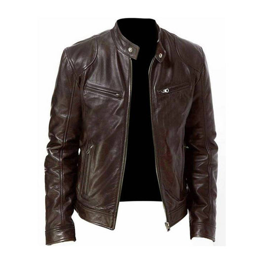 Carter® | Veste en cuir pour hommes