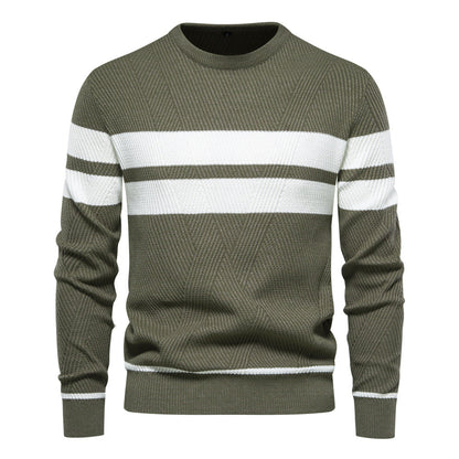 Tyrone® | Pull rayé à col rond