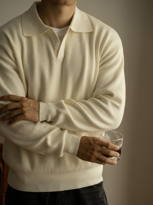 Abner® | Pull en tricot torsadé texturé