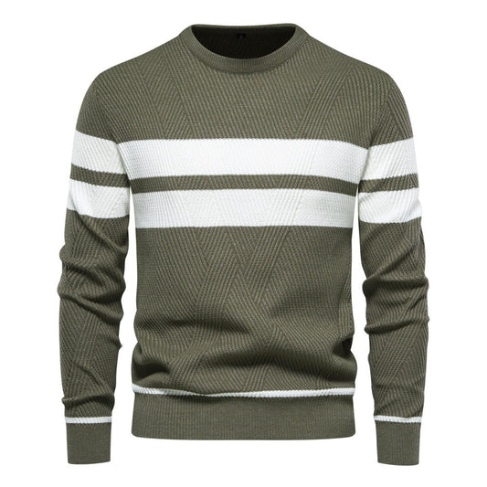 Tyrone® | Pull rayé à col rond