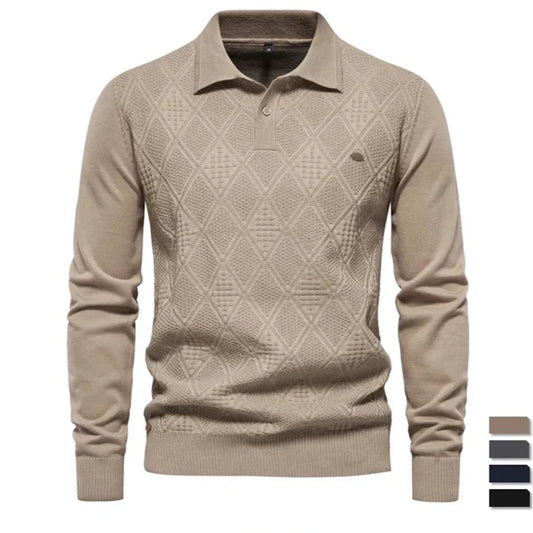 Delfin® | Pull polo classique en coton