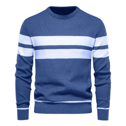 Elias® | Pull patchwork d'automne pour hommes