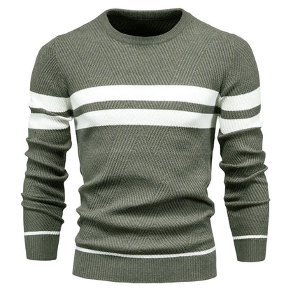 Elias® | Pull patchwork d'automne pour hommes
