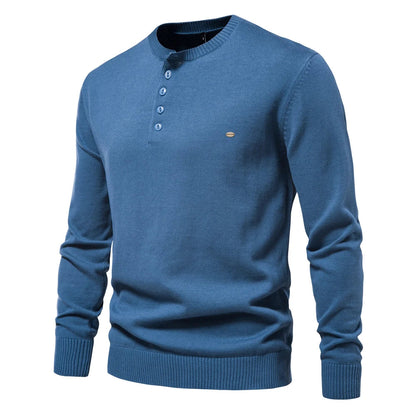 Crisóstomo® | Pull Henley décontracté pour hommes