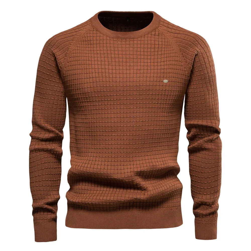 Arnaldo® | Pull Homme Avec Motif Quadrillé