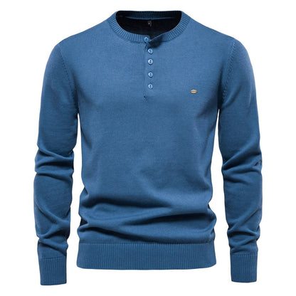 Crisóstomo® | Pull Henley décontracté pour hommes