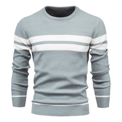 Elias® | Pull patchwork d'automne pour hommes
