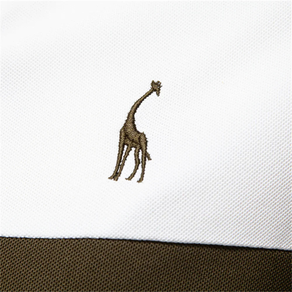 Aaron® | Polo pour hommes avec bloc de couleurs