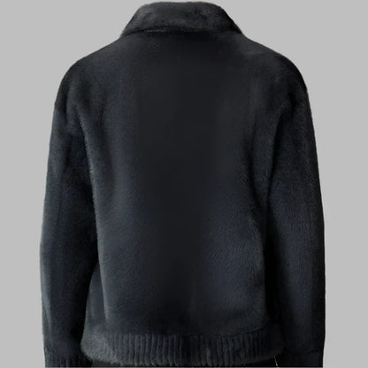 Steven® | Manteau Court De Luxe En Fourrure De Vison