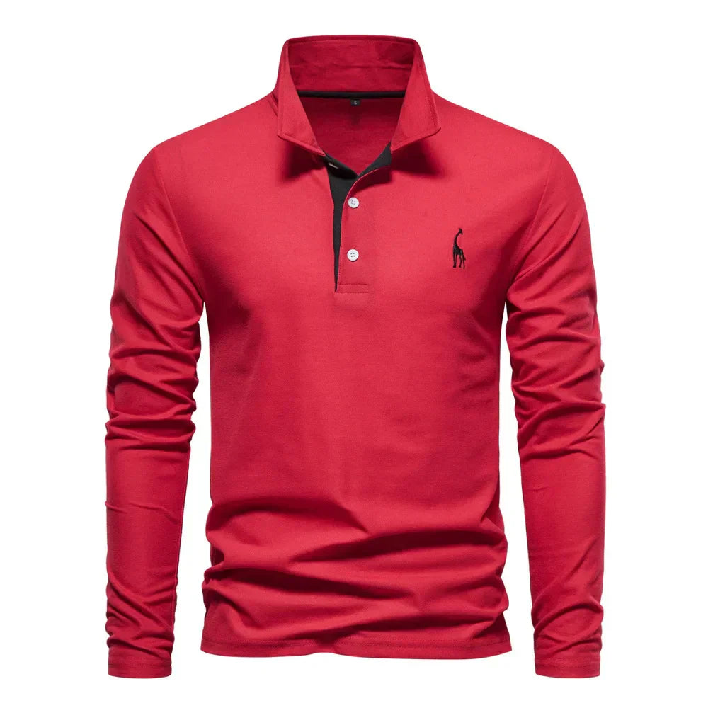 Damaso® | Pull polo classique à manches longues