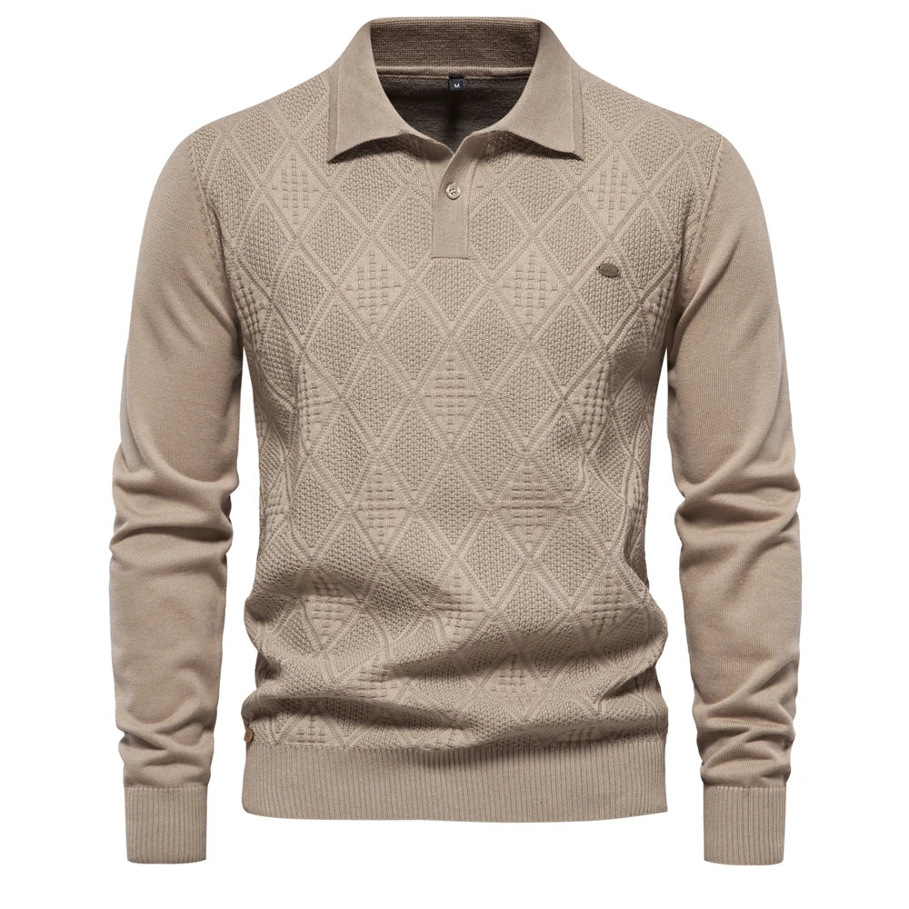 Delfin® | Pull polo classique en coton