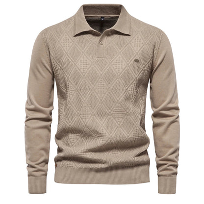 Delfin® | Pull polo classique en coton