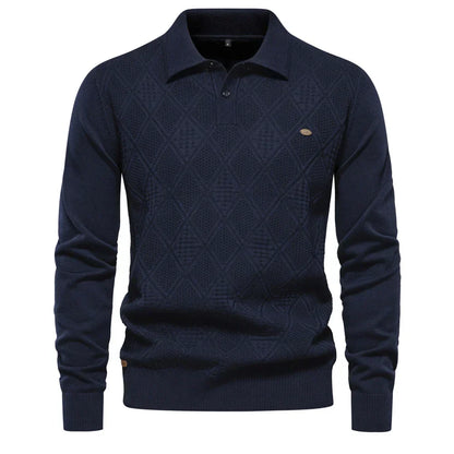Delfin® | Pull polo classique en coton