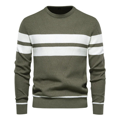 Elias® | Pull patchwork d'automne pour hommes