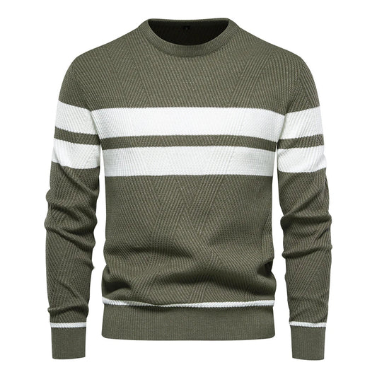 Elias® | Pull patchwork d'automne pour hommes
