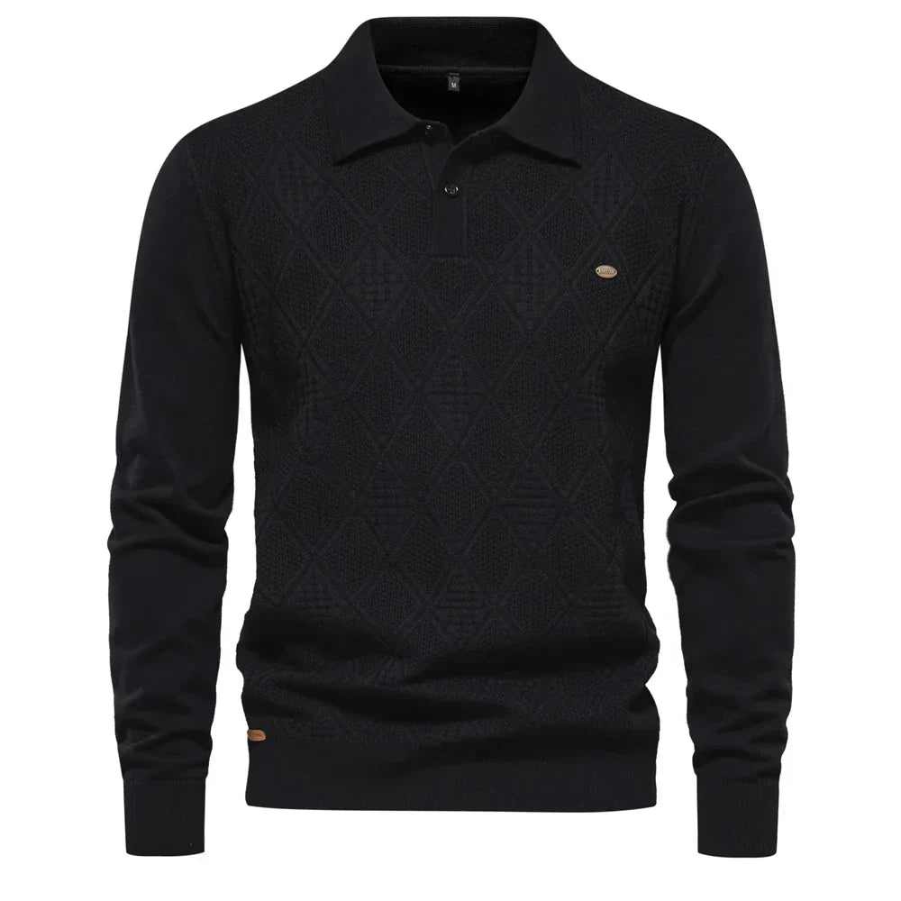 Delfin® | Pull polo classique en coton