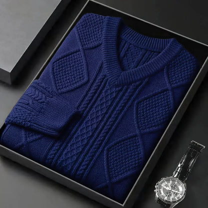 Éléazar® | Pull Jacquard De Luxe Pour Homme
