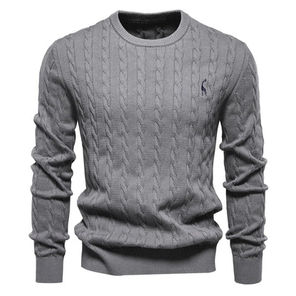 Doroteo® | Pull en maille avec broderie girafe