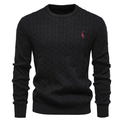 Doroteo® | Pull en maille avec broderie girafe