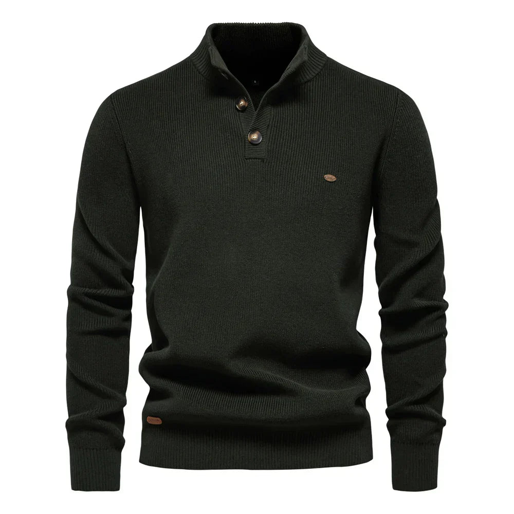 Donaciano® | Pull boutonné tricoté pour hommes