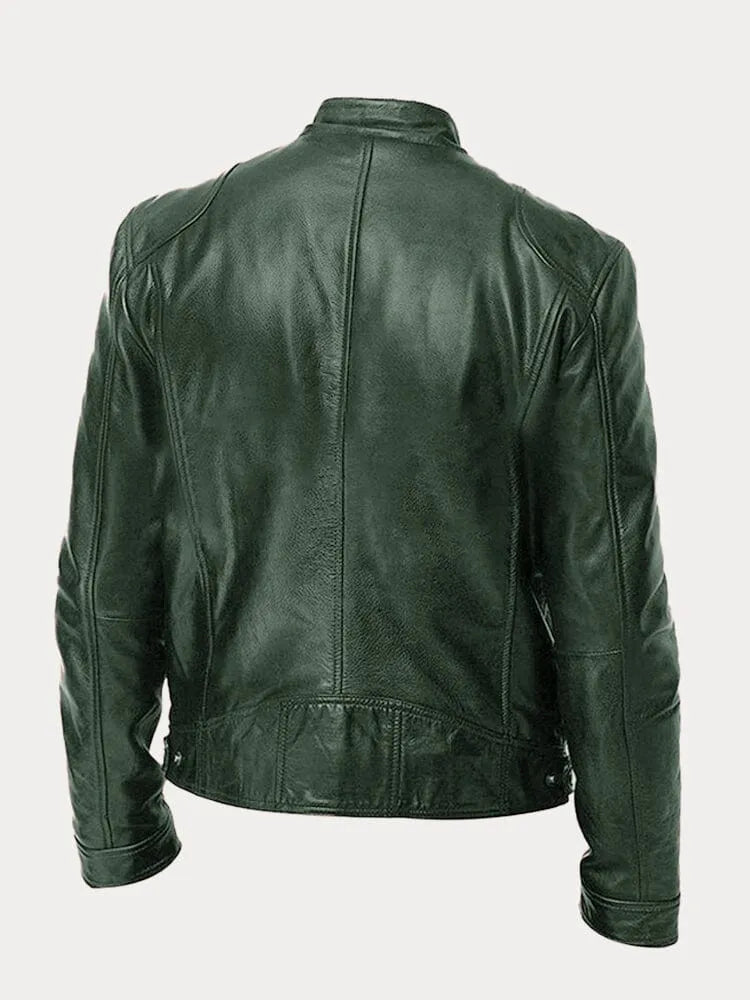 Wallace® | Veste en cuir décontractée