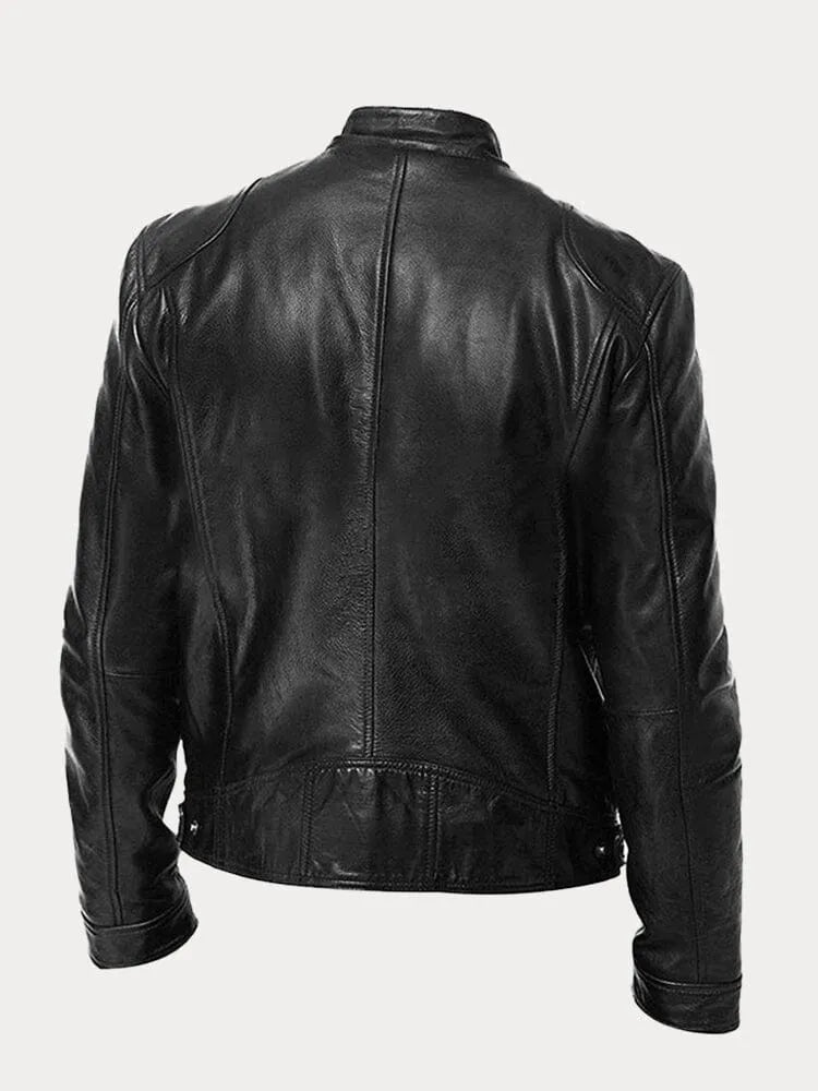 Wallace® | Veste en cuir décontractée