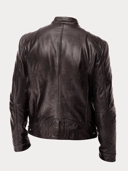 Wallace® | Veste en cuir décontractée